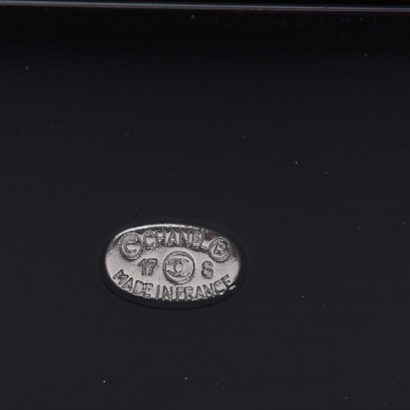 Glittered Resin Crystal Pearl CC Cloud Brooch Black Silver 2017S - Picture 3 of 4